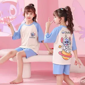 SETELAN PENDEK BAJU ANAK CEWEK UNIK LUCU MOTIF BARU SETELAN KIMONO SIZE M L XL 2XL 3XL