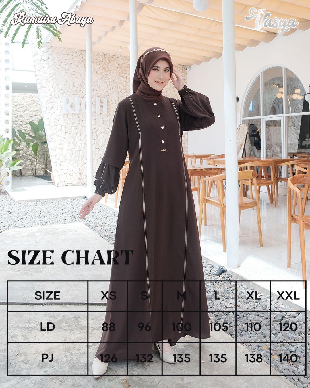 VASYA ABAYA SPESIAL LEBARAN - RUMAISA SERIES NEW COLOR