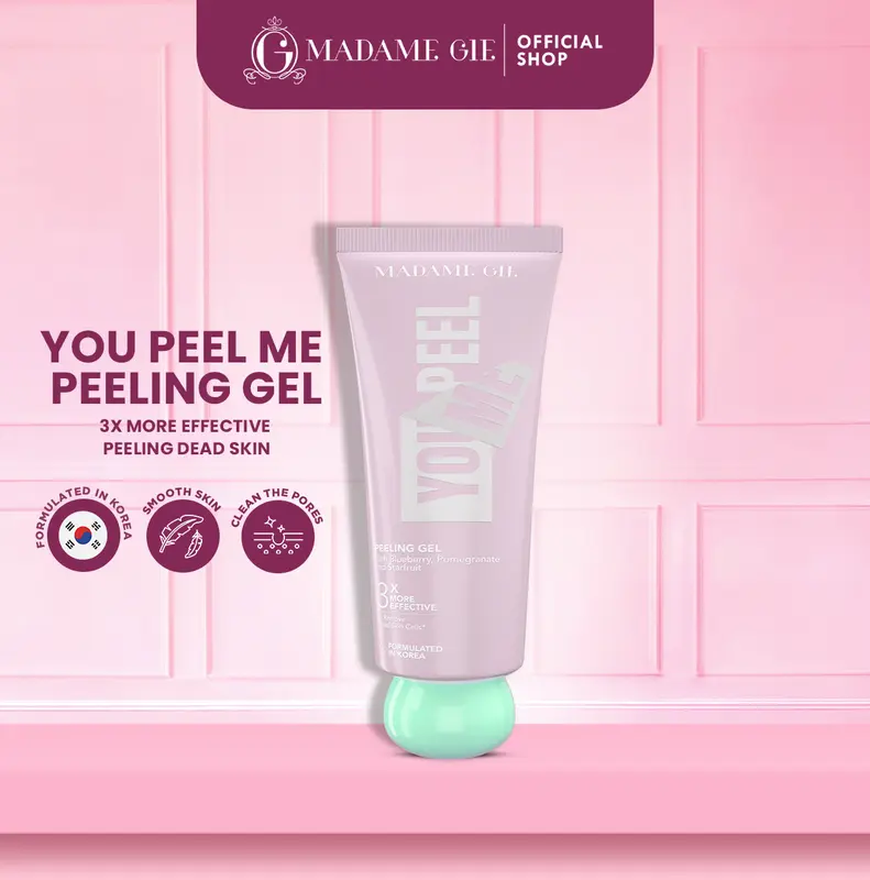 【BUNDLE 3 PCS】Madame Gie Madame You Peel Me - Peeling Gel Extract Lemon Mencerahkan 3