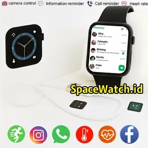 JAM TANGAN SMARTWATCH CONNECT HP ANDROID NOTIFIKASI WATSAP TLFN FB LINE MUSIC KAMERA NO SIMCARD MEMORY SUPORT SENSOR DETAK JANTUNG,KALORI,LANGKAH LARI