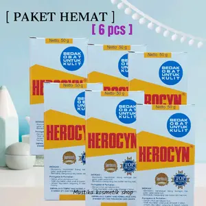 [ PAKET HEMAT ] Herocyn Bedak Gatal 50gr X.6pcs