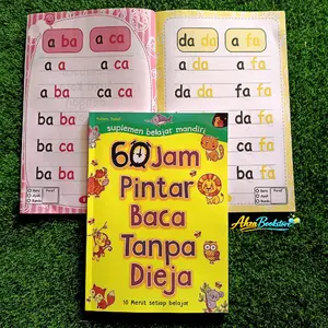 Buku Anak 60 Jam Pintar Baca Tanpa Dieja - Suplemen Belajar Mandiri untuk Anak-anak