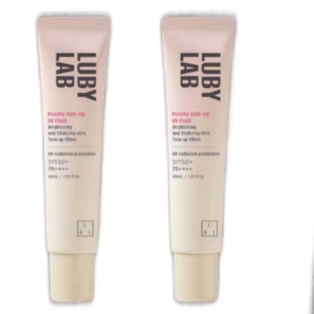 Lubylab 2 tuýp Kem Chống Nắng Nâng Tông LubyLab Tone Up Essence UV Sunblock Cream SPF50+ PA++++ 50ml
