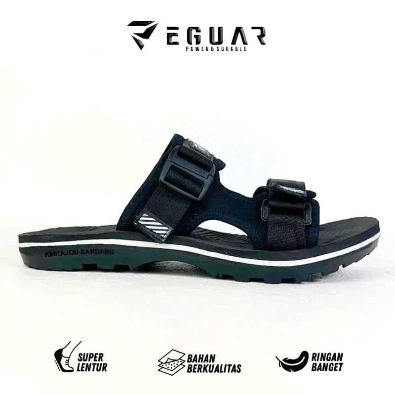 Sandal Gunung Adventure Karet Super Empuk Sandal out dor Sandal Slop Pria Terbaru 4