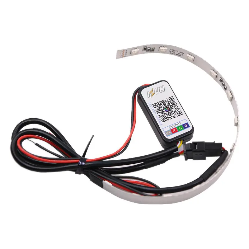 iSUN Lampu Demon Eyes Devil Eyes RGB App BILED Proji Universal DC9-36V 0
