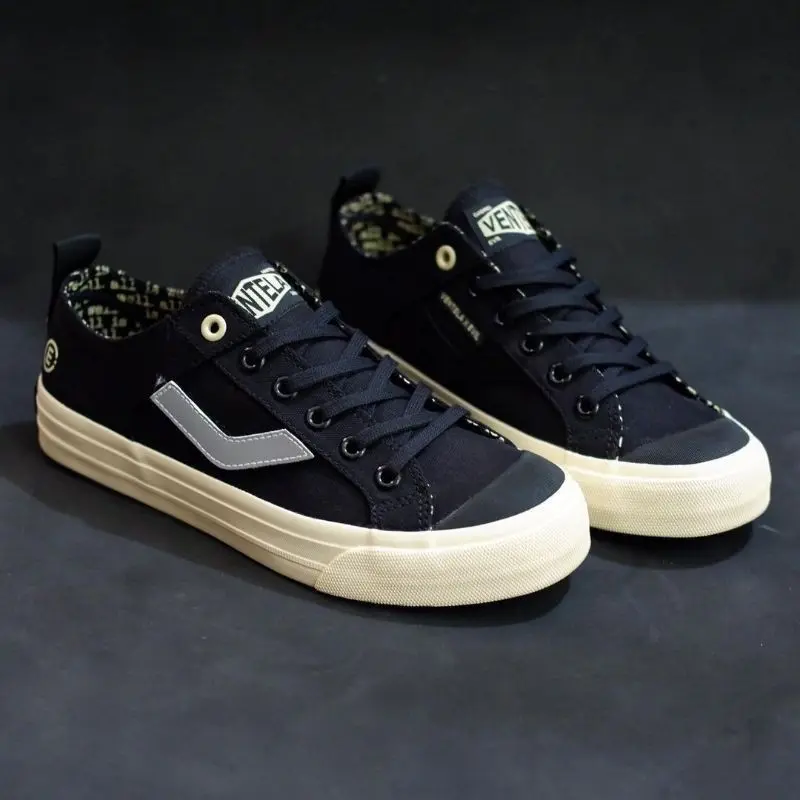NEW!! Sepatu Ventela X evil Low Black / Sepatu Casual Pria / Sepatu Wanita UNISEX
