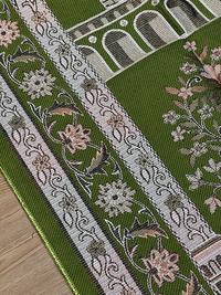 Gambar Sajadah Lipat Halus Premium Al Jazeera Rumbai Standar 70x105 Cm - Blue dari Sufi Carpet Kota Administrasi Jakarta Pusat 5 Tokopedia