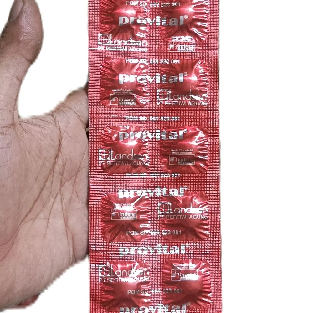 provital multivitamin dan mineral / strip 10 tablet
