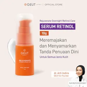 GEUT REJUVENATE Overnight Retinol Care 10gr Essence Wajah