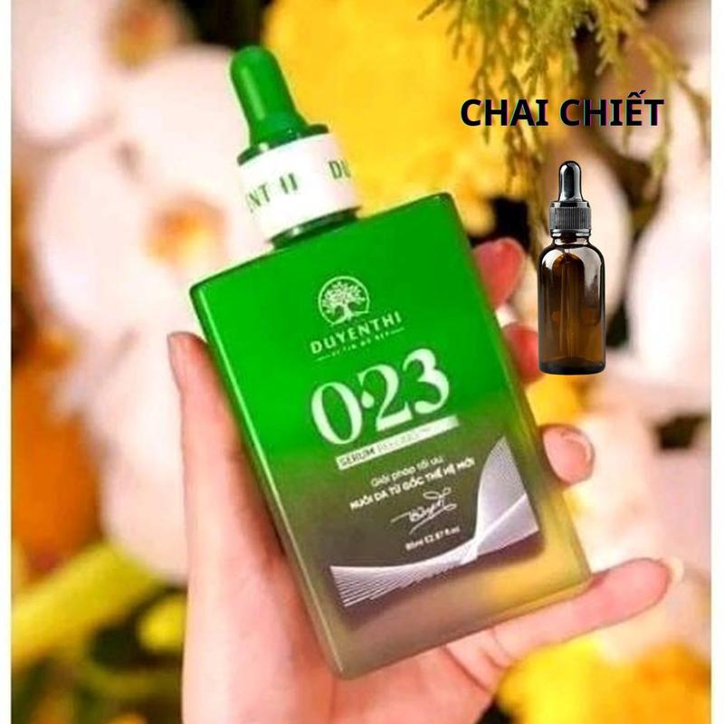  023 serum peeling plus - giảm nám tàn nhang giảm mụn tái tạo da - Duyên Thị - chai chiết 15ml 