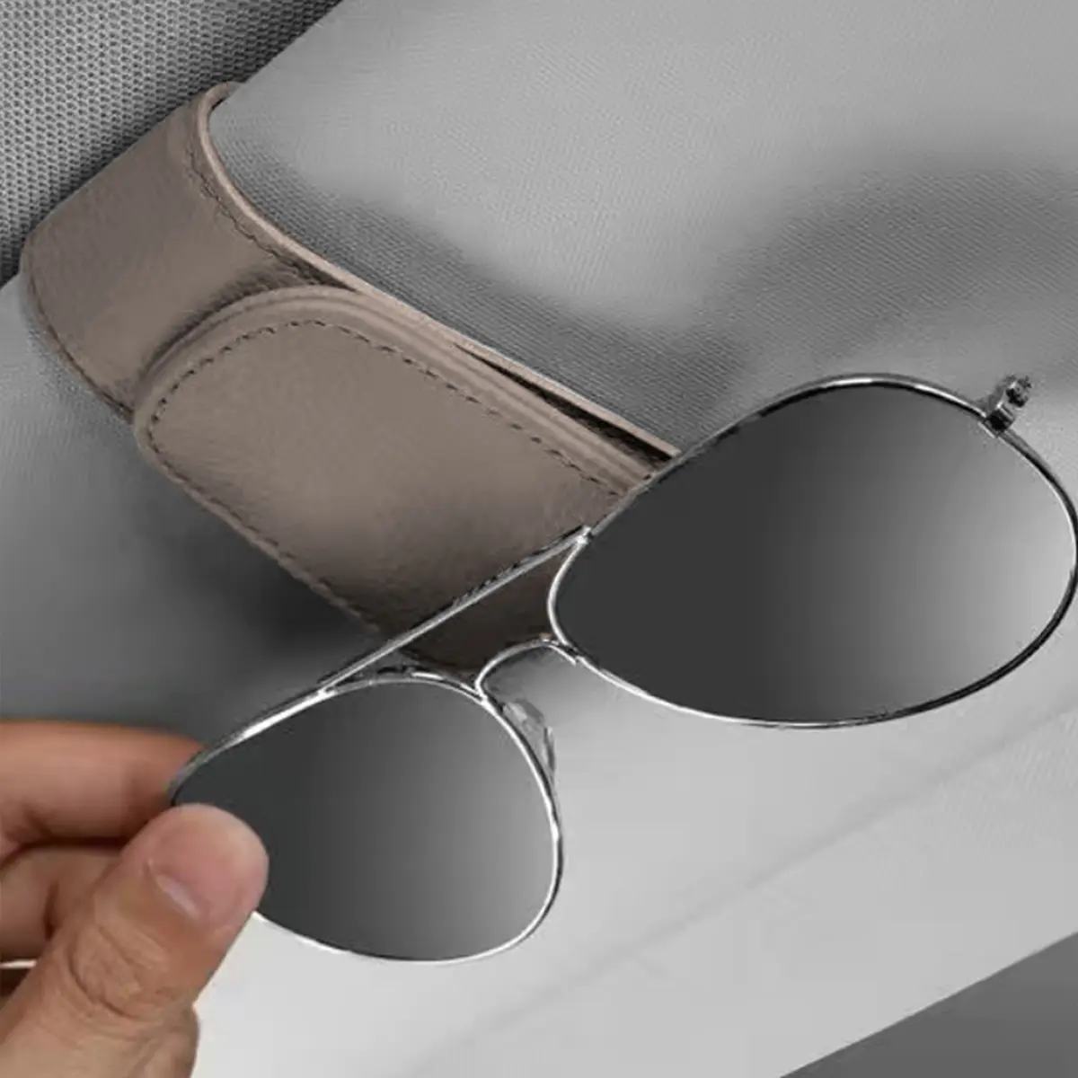 Glasses Holder - Multi-purpose Sunglasses and Ticket Holder, Smart Glasses Holder , Car Eye Holder