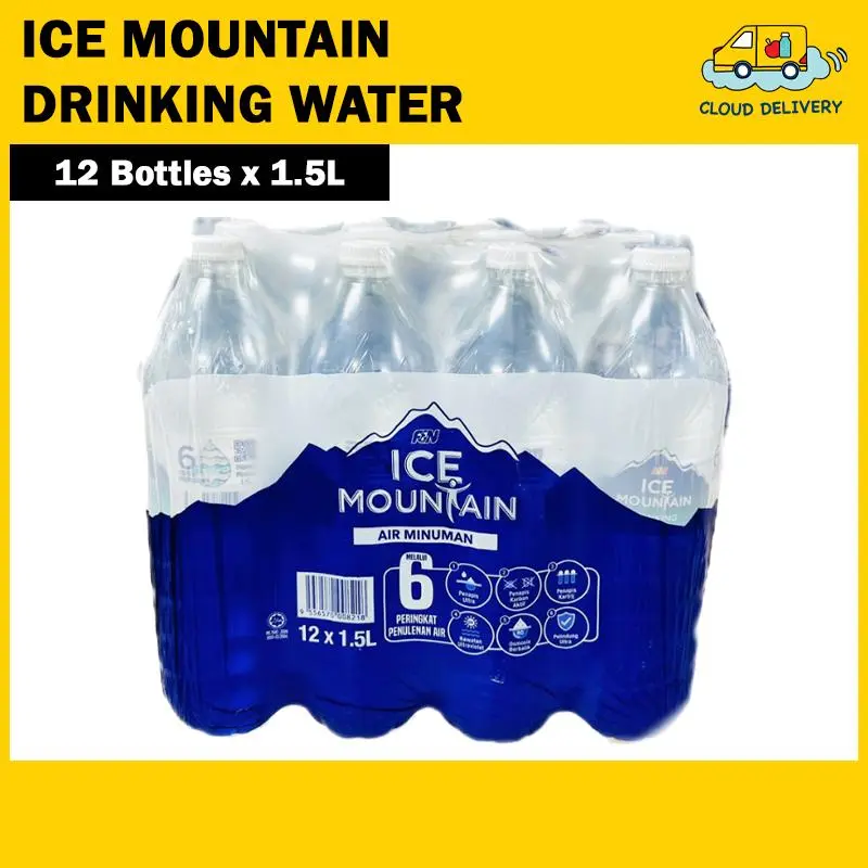 Ice Mountain Drinking Water (12 x 1.5L)