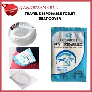 Travel Toilet Seat Cover Disposable Alas Duduk Kloset Toilet Plastik