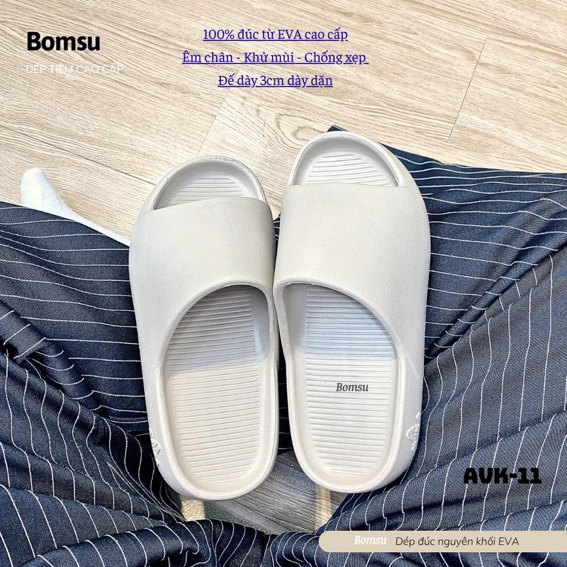 Size 36-43-EVA xịn dép bánh mì AVK.11 nam nữ đúc nguyên khối EVA cao cấp phom dày dặn - Dép thời trang cao cấp