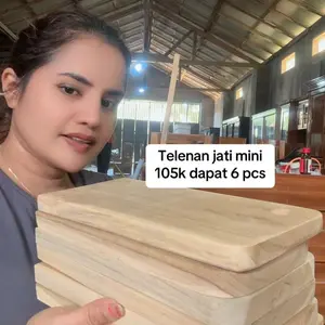 TELENAN MINI KAYU JATI 6 PCS