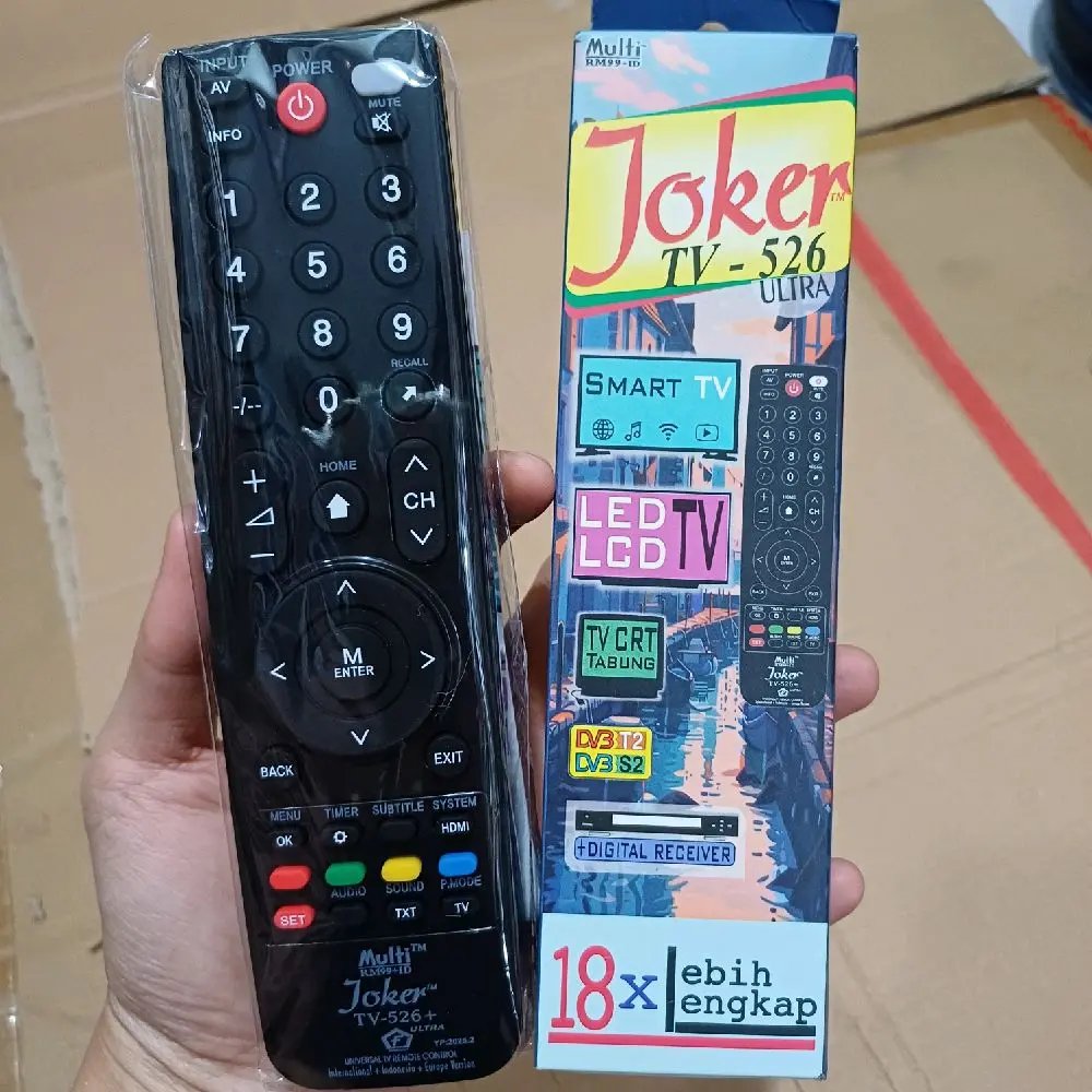 REMOT TV MULTI LCD LED JOKER 526 || Remot multi universal