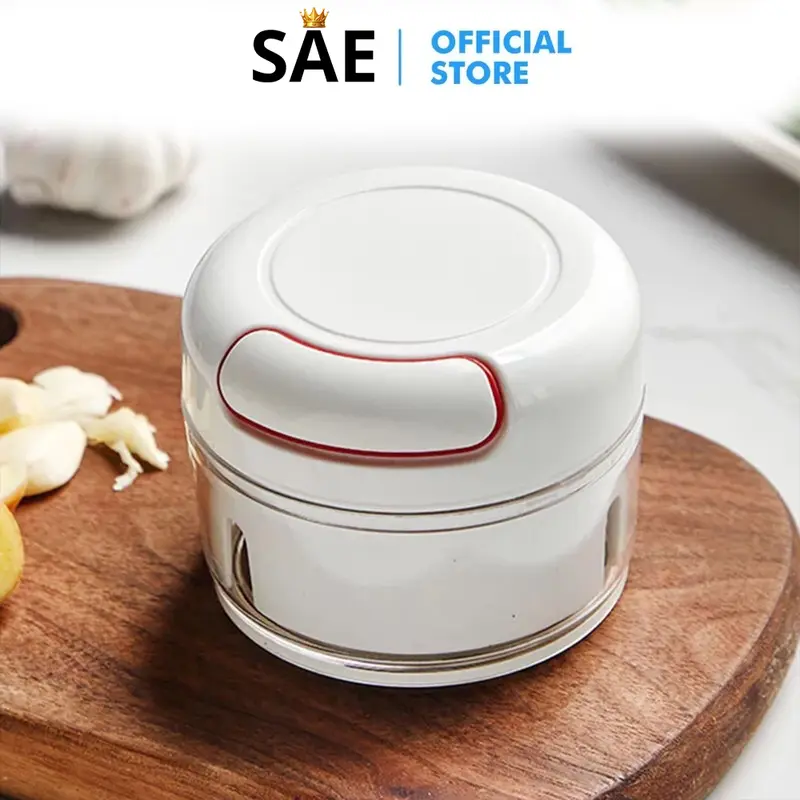 SAEID - BLENDER TANGAN MINI SPEEDY CHOPPER TARIK PENGHANCUR GILINGAN BUMBU CHOPPER SERBAGUNA 6