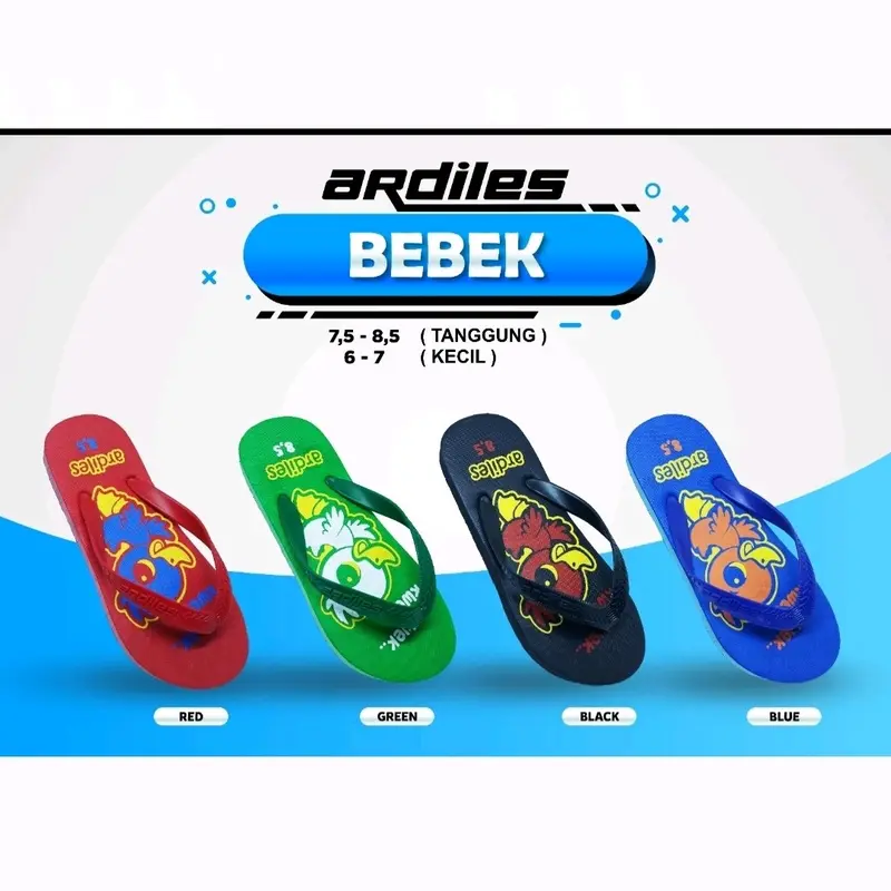 Sandal Jepit Grosir Isi 6 Pasang Ardiles Bebek anak 0