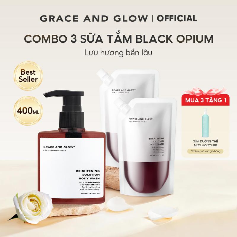 (Chỉ Có Trong Livestream) Combo sữa tắm và túi refill sữa tắm 400ml + 400ml