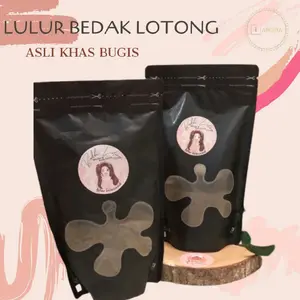 Scrub Pemutih Badan Lulur Bedda Lotong - 10PCS Paket - Pencerah Kunyit Kosmetik Memutihkan Mencerahkan Mengencangkan Tubuh Perawatan