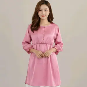 DAILYND | Blouse Silk Premium - Blouse Wanita Terbaru - Atasan Wanita Kekinian - Faye Blouse - Feya Blouse