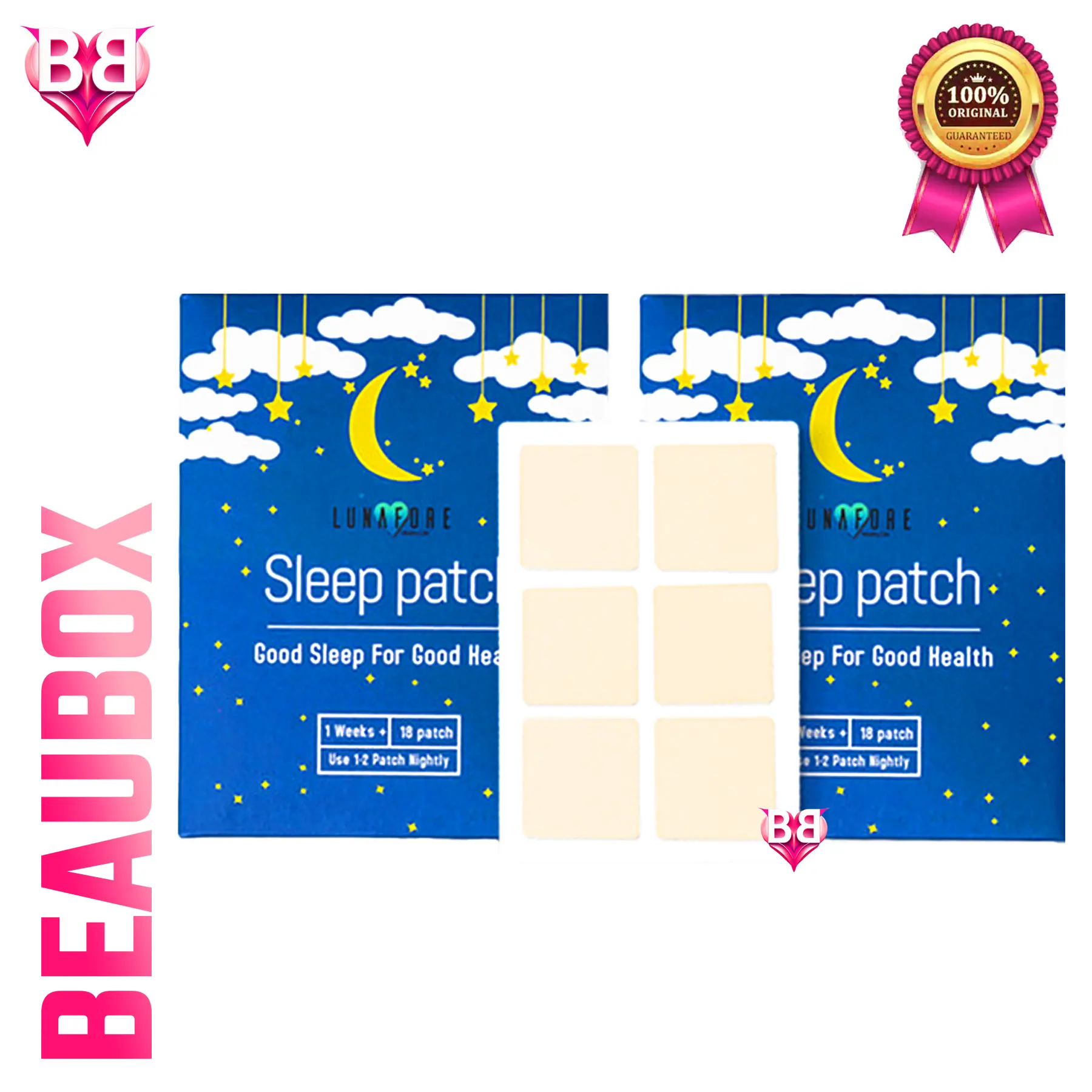 Sleep Patch Lunafore - Atasi Insomnia 100% ORIGINAL BPOM