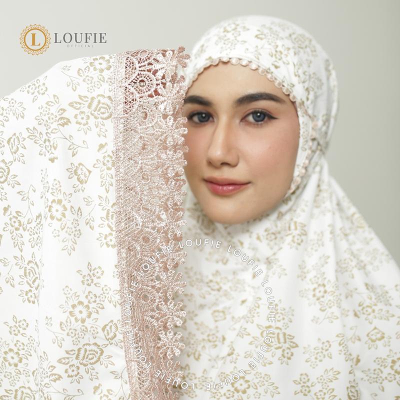 Loufie - Mukena Dewasa Katun Mikro Foil Premium Series Khalisa 5