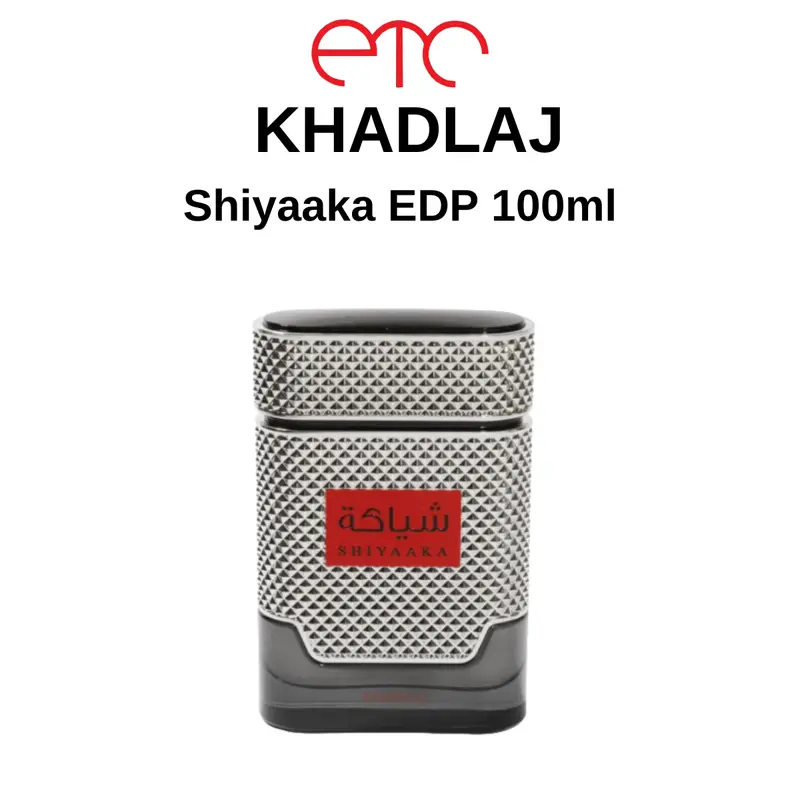 Parfum Pria Khadlaj Shiyaaka Silver EDP 100ml for Men 0