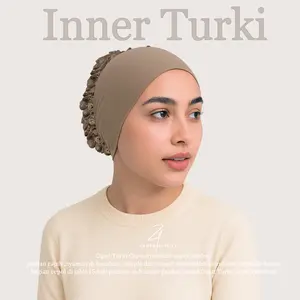 CIPUT TURKI INNER TURKI BRUKAT BESAR/CEPOL Turki/Cepol HIJAB Ciput turki Dalaman Jilbab