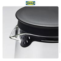 Gambar IKEA SKINNFISK Gelas Pitcher Dengan Penutup Serbaguna Bening Bahan Kaca 1.2L dari IKEA Indonesia Kota Administrasi Jakarta Timur 3 Tokopedia