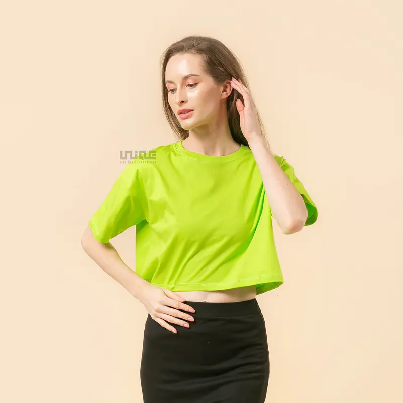KAOS POLOS CROPTOP OVERSIZE COTTON COMBED 24s WANITA 4