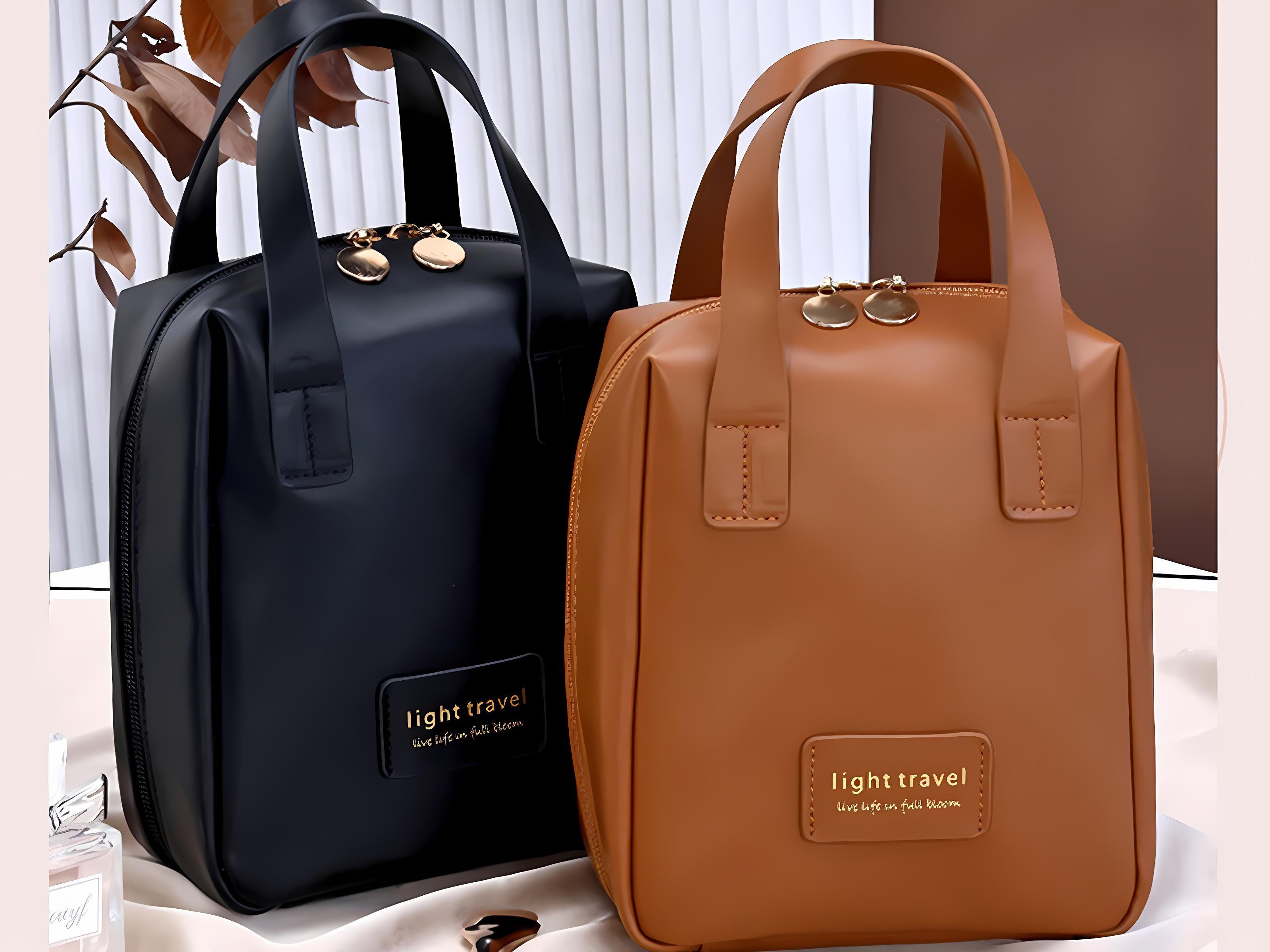 TANTOMI Tas Kosmetik Portable Shell Kapasitas Besar dan Tinggi Tas Kosmetik Kotak dengan Desain Elegan dan Fungsional TANTOMI Tas Kosmetik Portable Shell Kapasitas Besar dan Tinggi Tas Kosmetik Kotak dengan Desain Elegan dan Fungsional