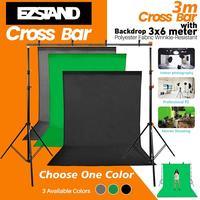 Gambar EZ Stand Portable Background Stand + Backdrop Background Studio 3x6M - Abu-abu dari MACRO.id Kota Administrasi Jakarta Barat 1 Tokopedia