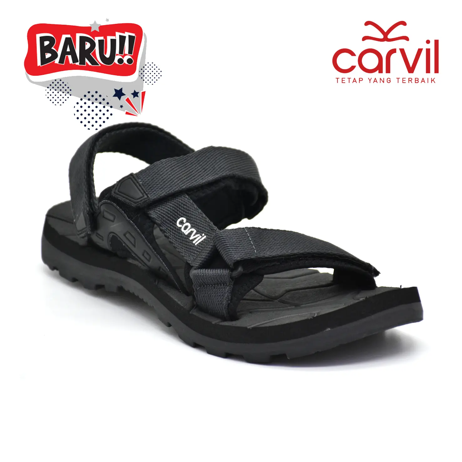 Carvil Sandal Gunung Pria Sinabung- GM  Flat