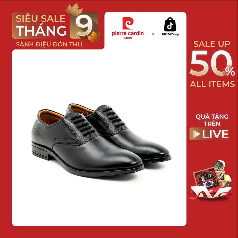 Giày Horsebit Loafer Pierre Cardin thiết kế sang trọng, da bò thật cao cấp, đế…