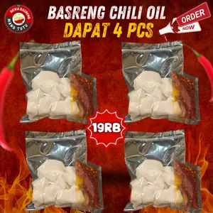 PAKET HEMAT BASRENG CHILI OIL DAPAT 4 PCS MURAH CAMILAN FROZEN FOOD