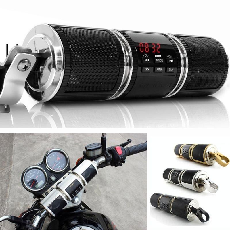 Portable Motorcycle Speaker Bluetooth Audio Water-resistant Motorbike ...