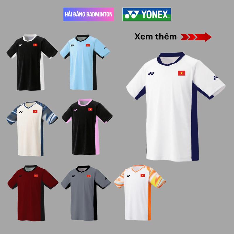 (MẪU MỚI VỀ) Áo Cầu Lông, Bóng Bàn, Bóng Chuyền,... 2025 thoáng khí, co giãn Unisex Sport Chạy Bộ Nam