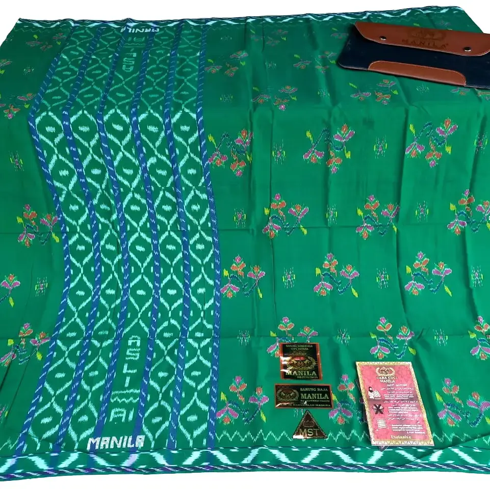 Sarung Manila Original Sutra 80% Tipe MST || Muslim Pria Dewasa