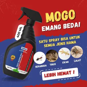 MOGO Aromatic Spray Hama - spray pengusir tikus cicak kecoa lalat seranga - ramah lingkungan dan aman untuk hewan peliharaan