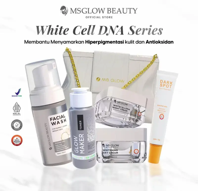 MS GLOW - PAKET WAJAH FREE SPOT TREATMENT 2