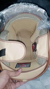 Product Review of HELM BOGO DEWASA KACA PILOT CLEAR MODEL HIJAB RETRO PRIA WANITA LIST BUSA COKLAT FULL LEHER SNI TERBARU MOTORCYCLE from N**M 3