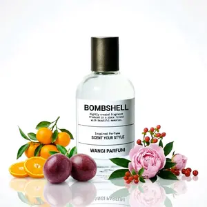 Perfume VCT BOMBSHEL Wangi Peony Perfume Extrait Aroma tahan lama fress