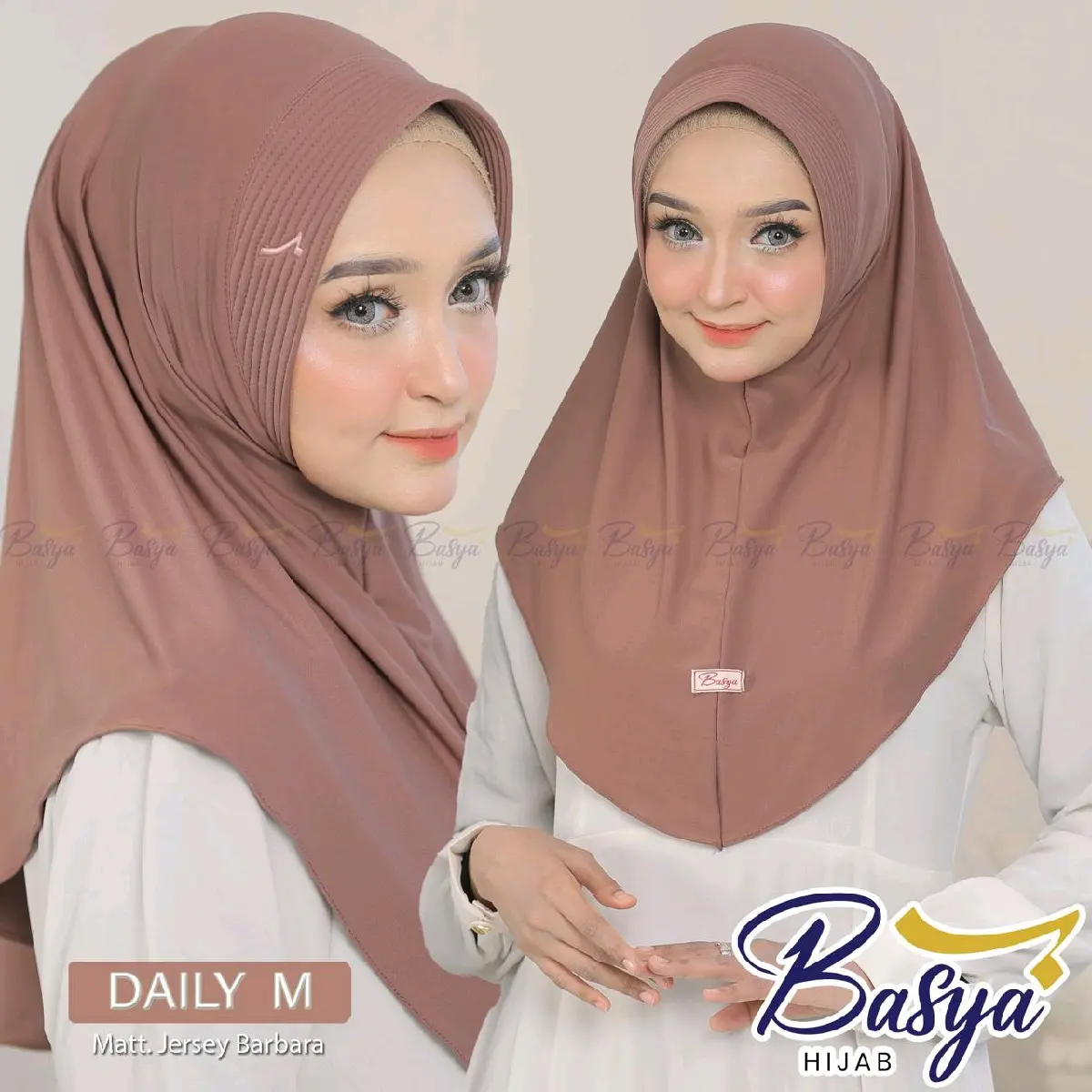 HIJAB DAILY M• Hijab cantik•Bergo Daily•Kerudung Sehari hari • Jilbab instan• hijab Jersey