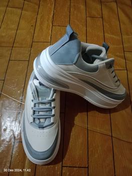 Product Review of GSI Rossy Sepatu Sneakers Wanita Jeno Casual Shoes Kasual Karet Running Sport Olahraga Korean Style Hitam Cewek 1325 from _**🐾 2