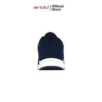 Gambar Ando Official Sepatu Sneakers Spargo Pria Dewasa - Biru Tua - BIRU TUA, 39 dari Ando Official Store Kota Bekasi 3 Tokopedia