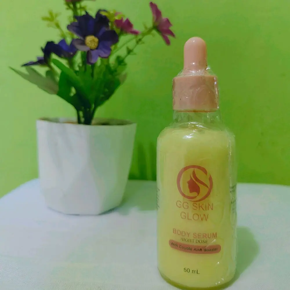 BODY SERUM WITH AHA GG GLOW terbaru Mencerahkan