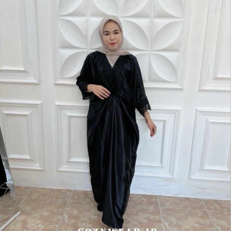 Kalila Kaftan Raya Series Kaftan Satin Lebaran Termurahh - Wanita Casual 2