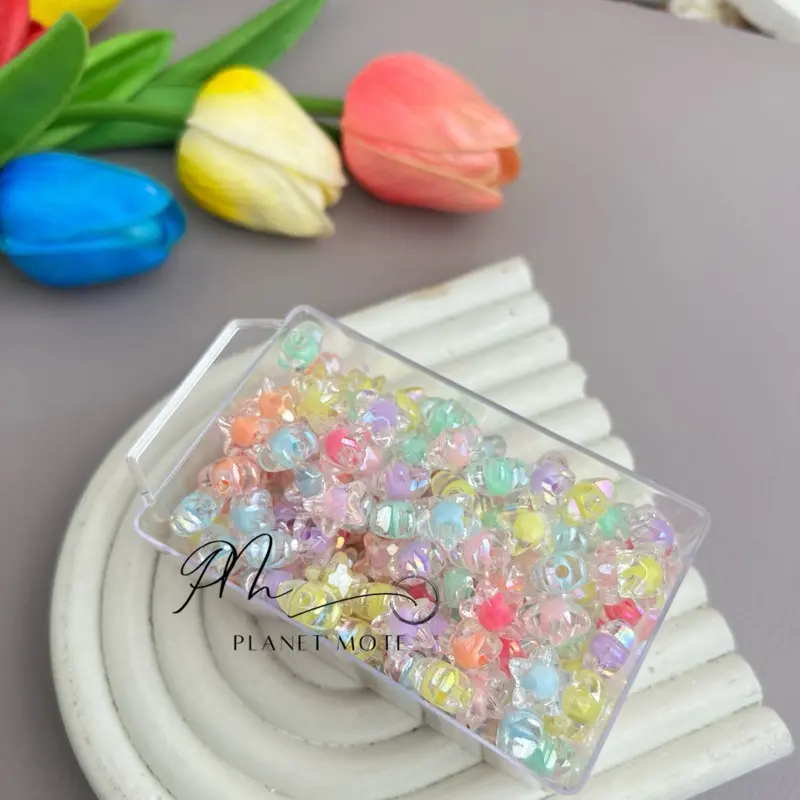 Manik Mote Akrilik Moza Rainbow (15gr) 6