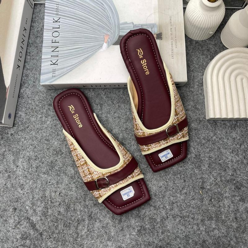 Sandal Wanita Terbaru Kekinian 2025 Empuk Gaya Korean Style Viral 2